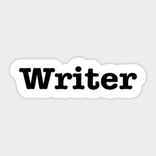 2 Girls on a Bench - Writer (2) Sticker